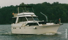 1985 Egg Harbor Motor Yacht For Sale on the Cumberland River