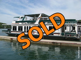 2000 Sharpe 16 x 70WB Houseboat For Sale on Norris Lake TN