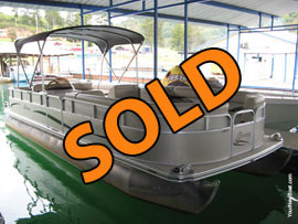 2011 Berkshire Limited 250CL Pontoon Boat with 90HP 4-Stroke Suzuki Outboard Motor For Sale on Norris Lake