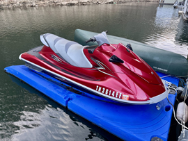 One-Owner, Fresh-Water, 2013 Yamaha VX Deluxe Waverunner and Trailer For Sale on Norris Lake Tennessee at Stardust Marina