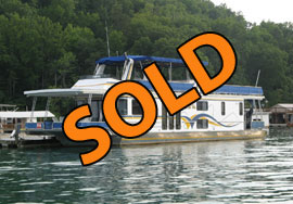 2001 Lakeview 16 x 65WB Houseboat For Sale on Norris Lake at Shanghai Resort