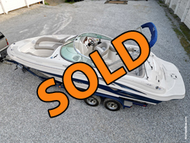 2004 Sea Ray 220 Sundeck Deckboat For Sale near Norris Lake Tennessee at Deerfield Resort Marina