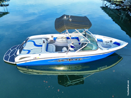 One-Owner 2006 Correct Craft Air Nautique SV-211 Team Edition Ski Wakeboard and Wakesurf Boat For Sale on Norris Lake Tennessee at Norris Dam Marina