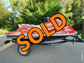 2006 Yamaha VX110 Deluxe Waverunner and Trailer For Sale near Knoxville Tennessee