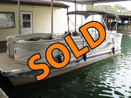 2008 Tahoe Vista RE 24 Pontoon Boat For Sale on Norris Lake