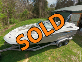 2009 Rinker Captiva 248 Deckboat For Sale on Norris Lake Tennessee