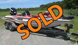 2009 Stratos 294XL Bass Boat with 200HP Evinrude ETEC Outboard Motor For Sale near Norris Lake TN