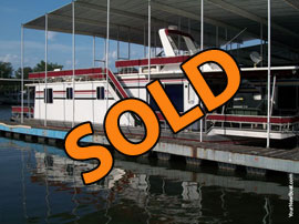 1986 Sumerset 14 x 63 RWB Houseboat For Sale on the Hiwassee and Tennessee River near Chattanooga TN 