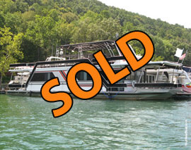 1991 Sumerset 14 x 65WB Houseboat For Sale on Norris Lake TN