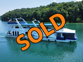 2010-1995 Stardust 20 x 95WB Custom Built Luxury 5 Bedroom Houseboat For Sale on Norris Lake Tennessee