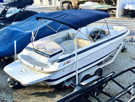 1997 Cobalt 23 LS Bowrider Sport Boat with Aluminum Trailer For Sale near Norris Lake Tennessee
